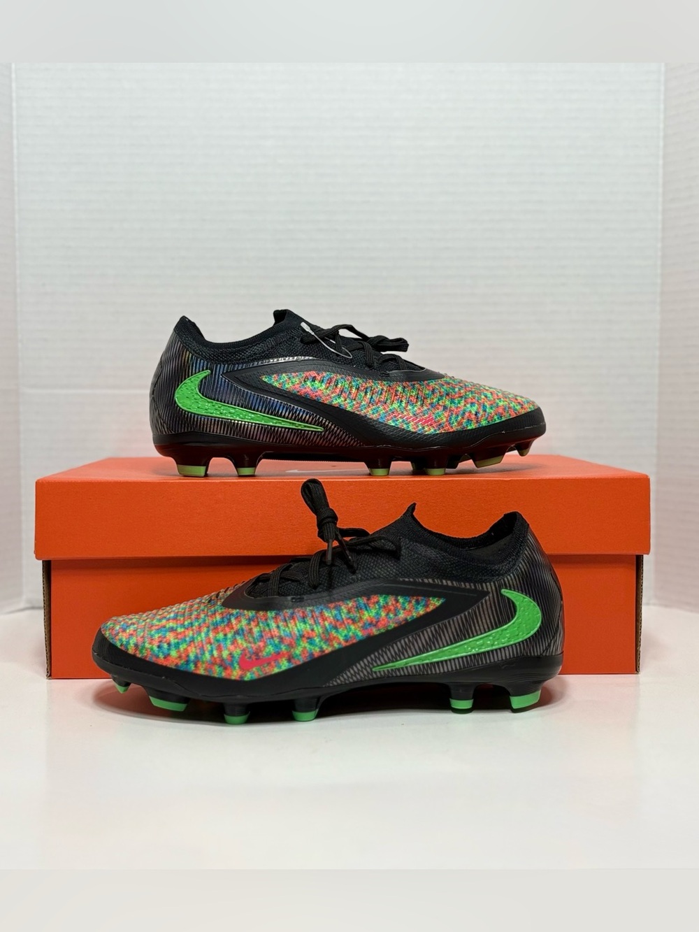 Size 4.5Y Nike Phantom 6 Pro Low FG/MG x EAFC Big Kids Soccer Cleats IH1775-900